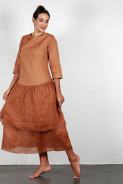 Margot Dress - Caramel