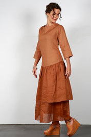 Margot Dress - Caramel