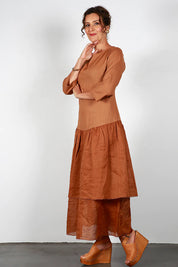 Margot Dress - Caramel