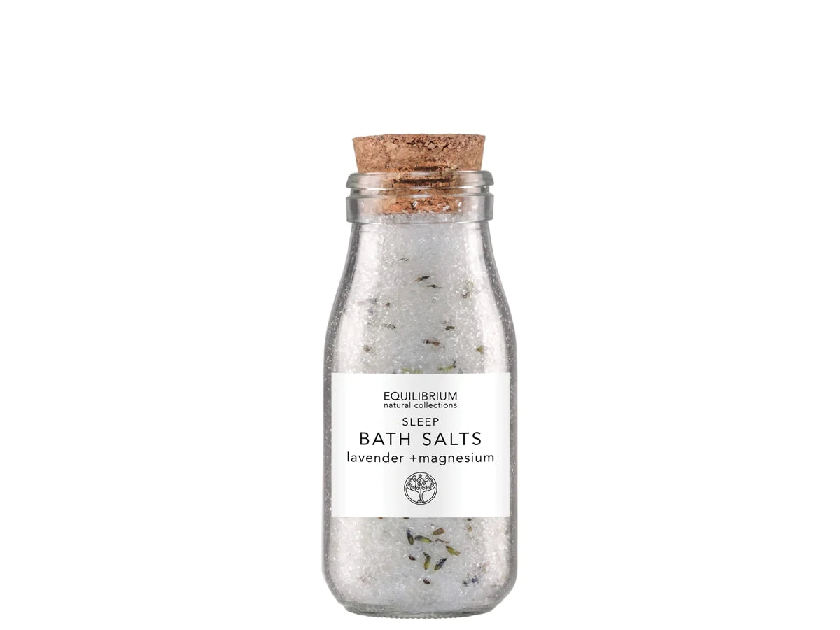 SLEEP NATURAL BATH SALT LAVENDER + EPSOM 200G (CORK)