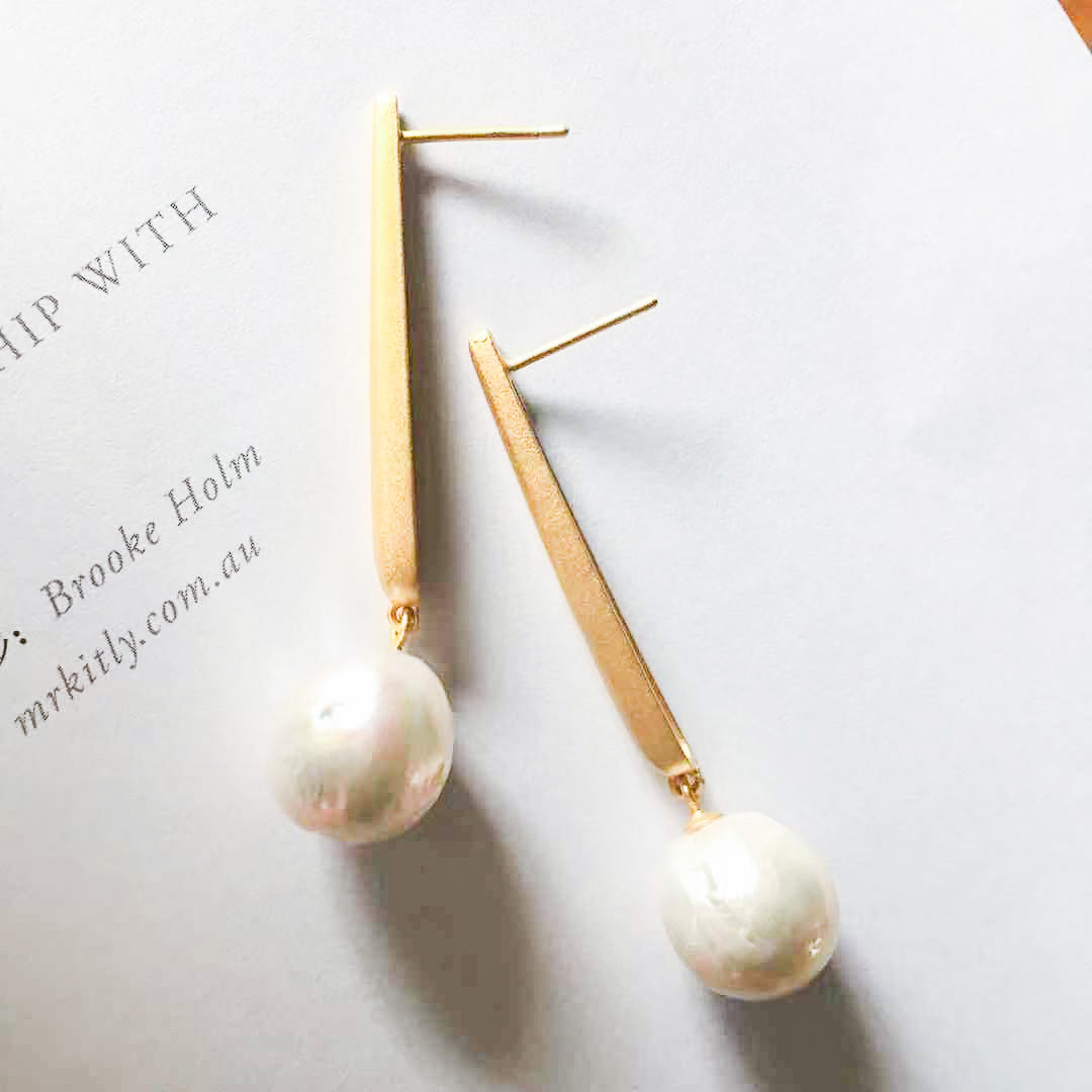 Pearl Drop Earrings