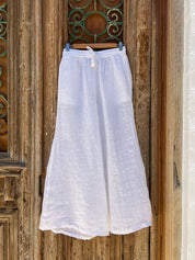 Alghero Pants - White Gauze