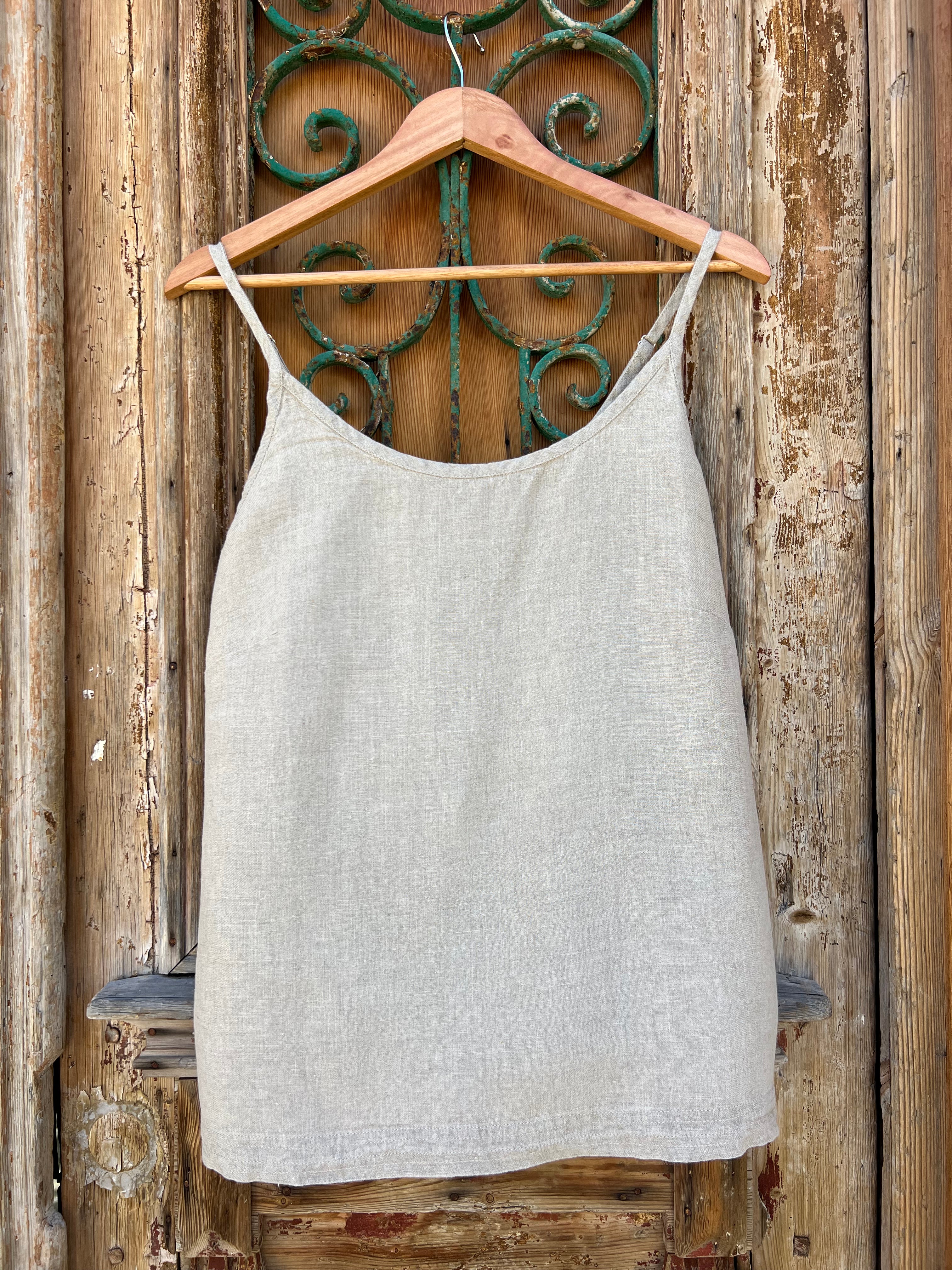 Bosa Cami - Natural Linen