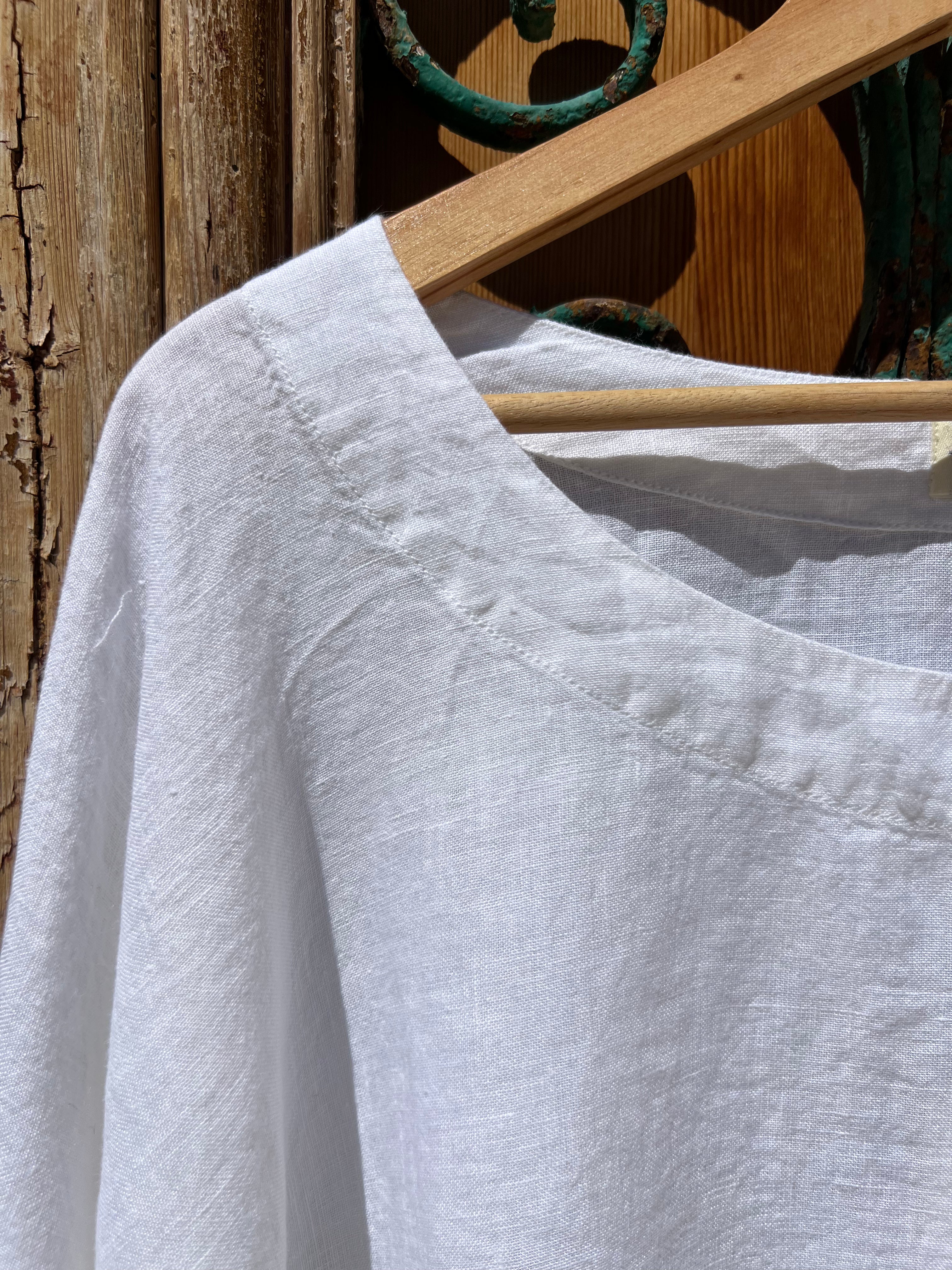 Ottana Top - White Linen PS