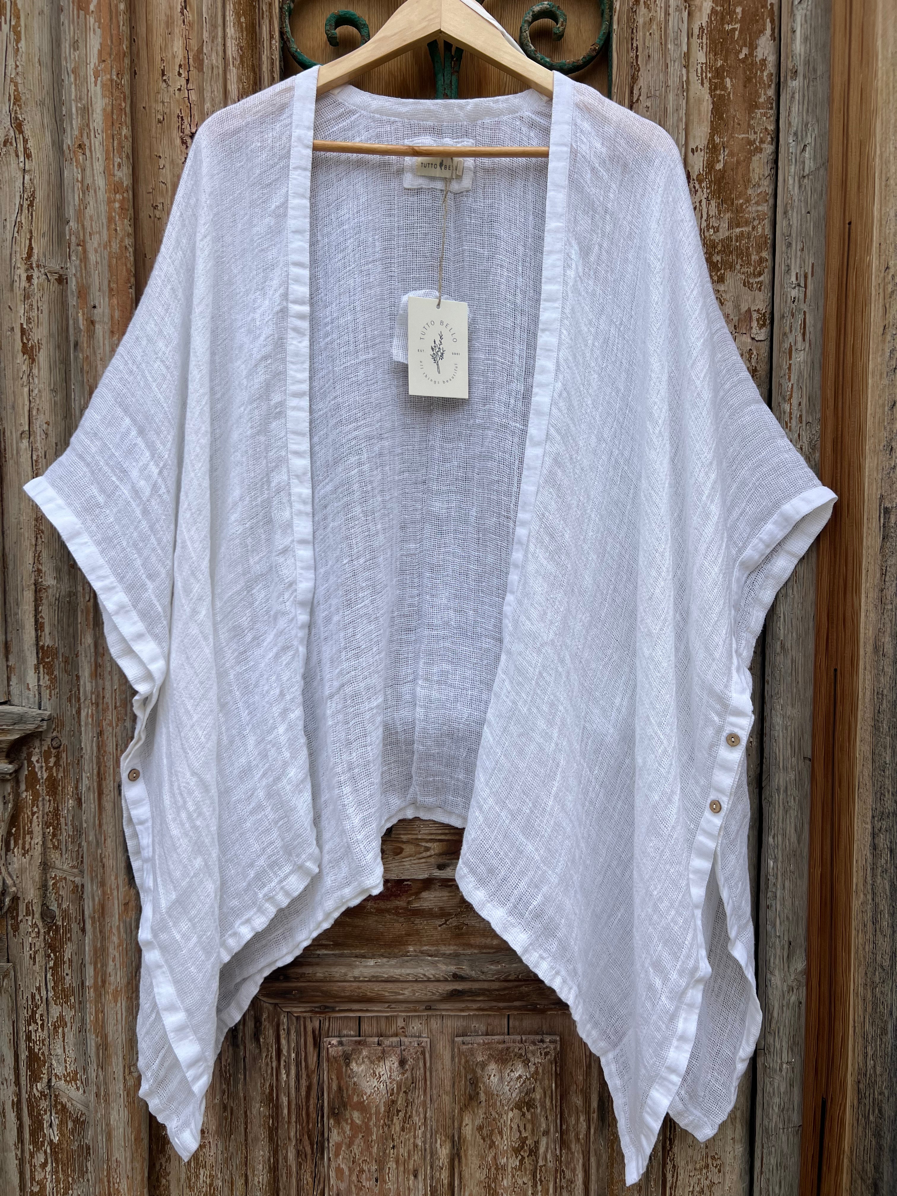 Badesi Jacket - White Mesh