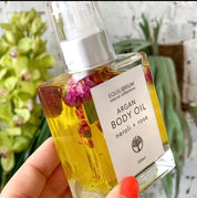 ARGAN omega fatty acids feed + nurture. SCENT rose + neroli nourish the heart. PERFECT GIFT! 100ML