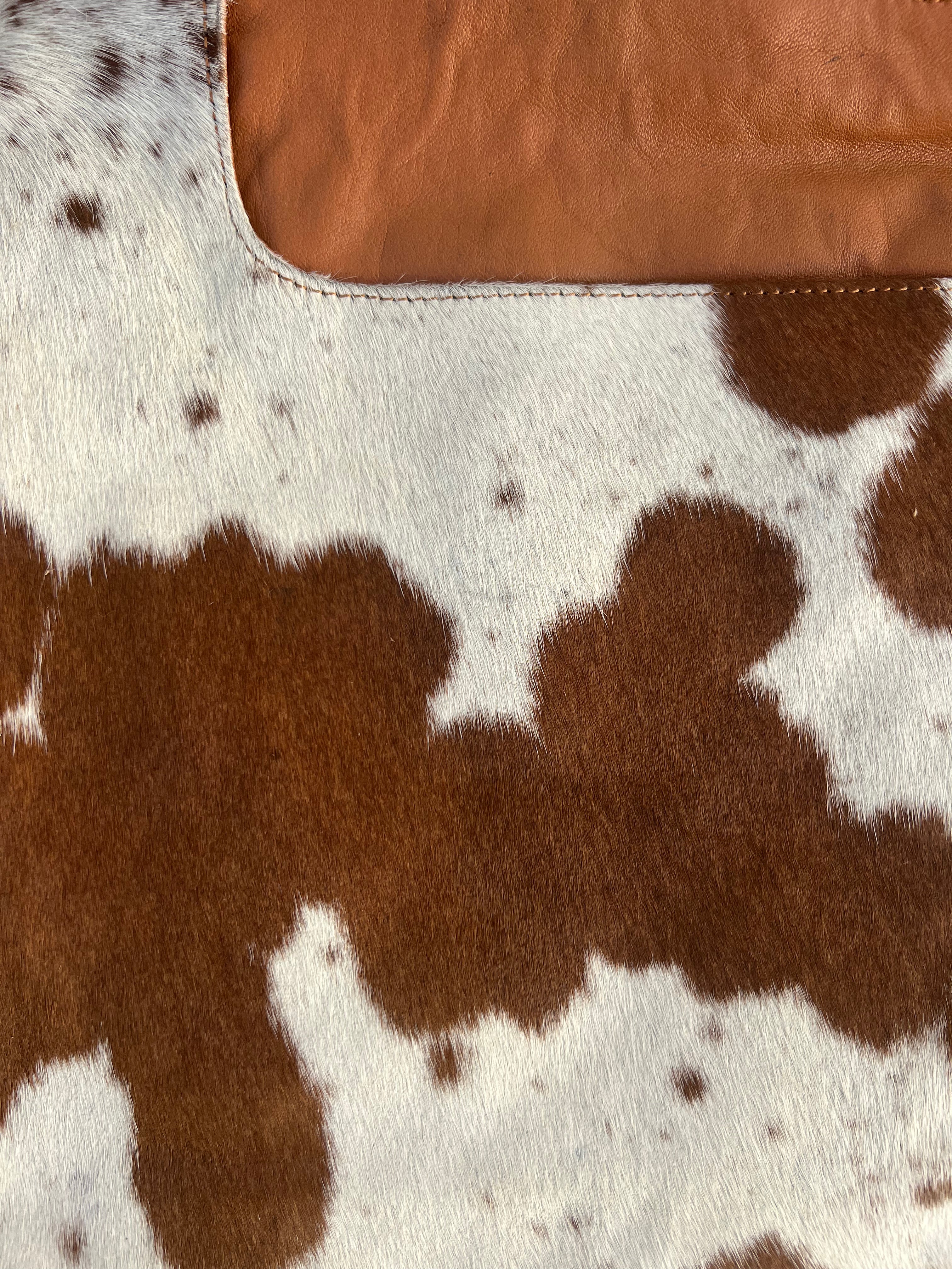 Cowhide Bag Brandy - Tan 2