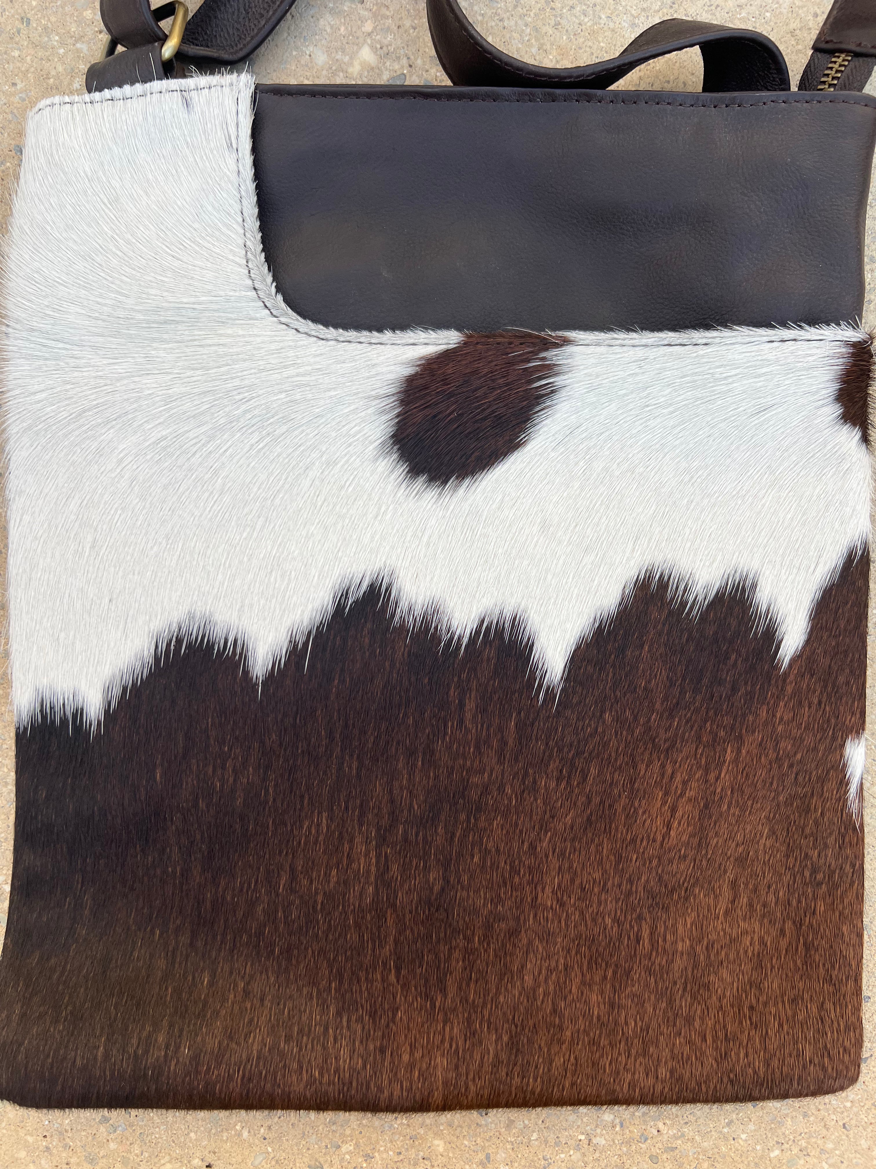 Cowhide Bag Brandy - Brown 2