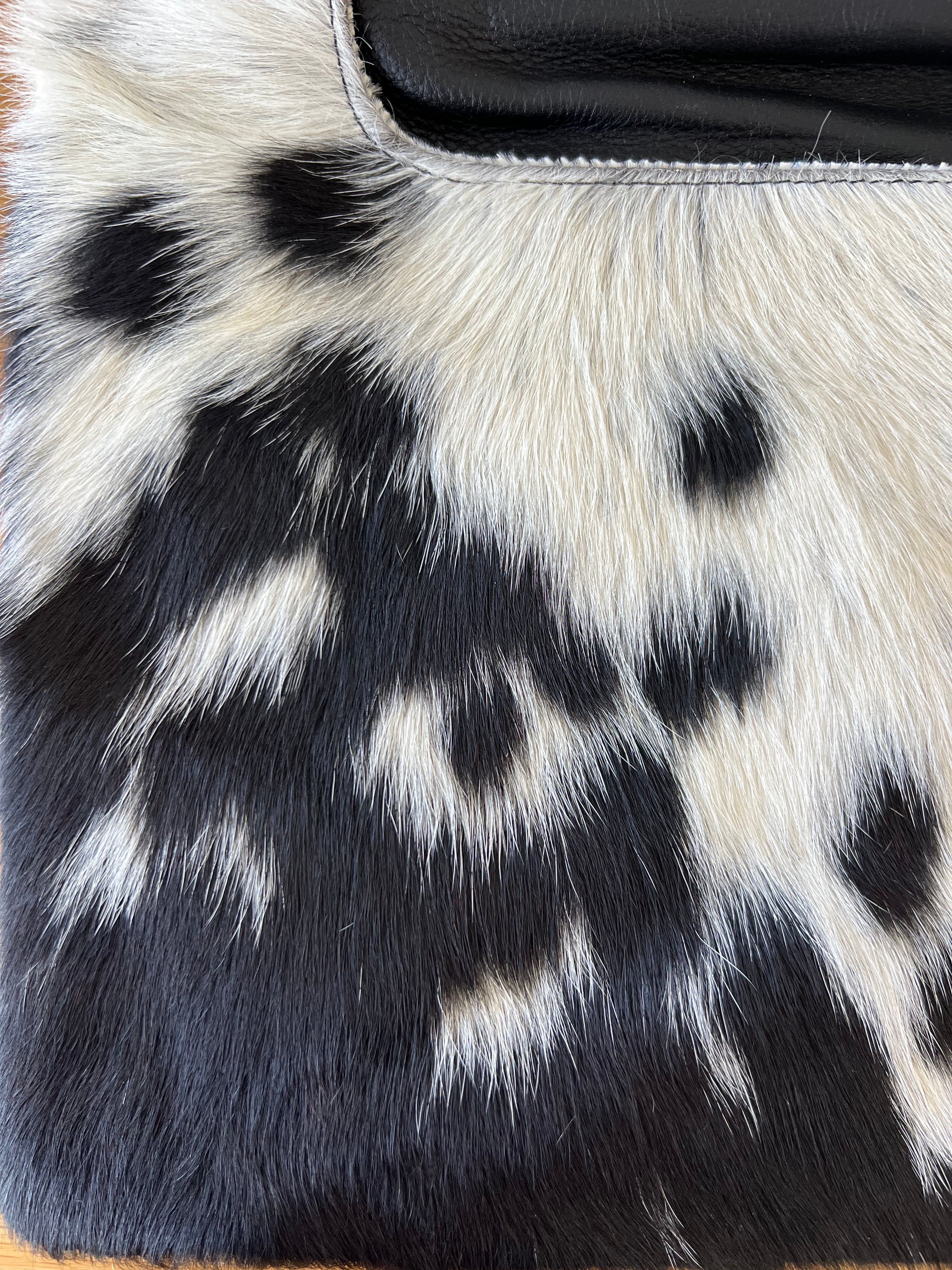 Cowhide Bag Brandy - Black 4