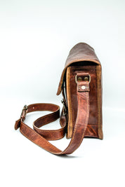 Goat Leather Satchel B9"