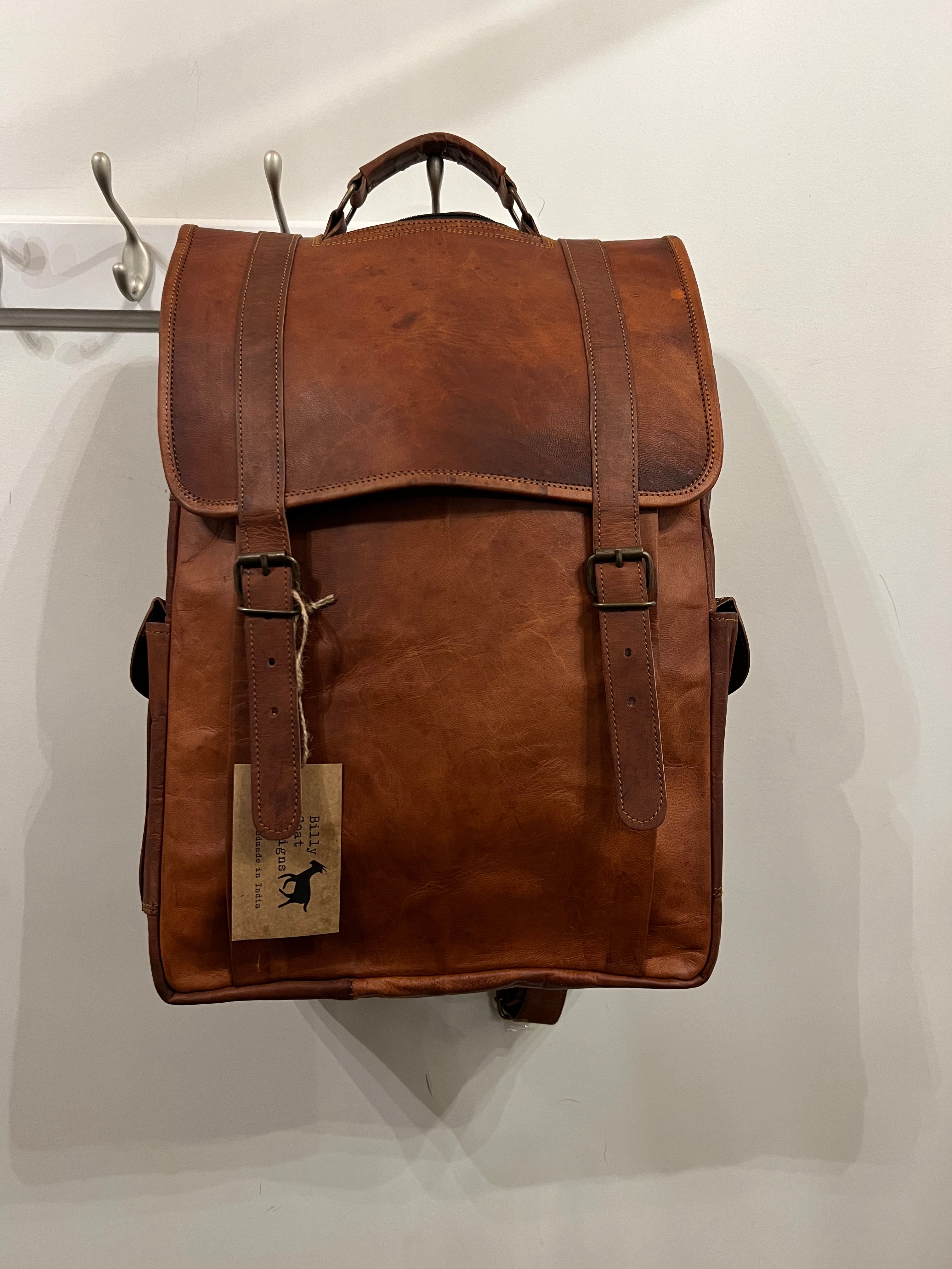 Goat Leather Backpack - Jumbo