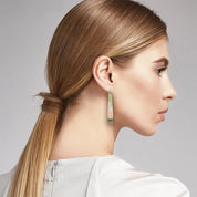 Kiasmin 2 Aura Layered Beacon Drop Earrings