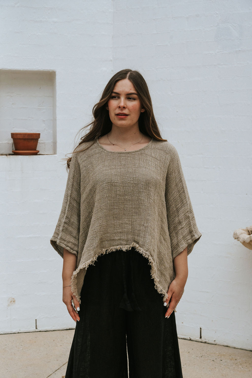 Bono Top - Natural Heavy Mesh