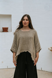 Bono Top - Natural Heavy Mesh