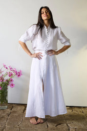 Amalfi Maxi Skirt - White