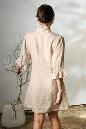 Palazzo Dress - Natural