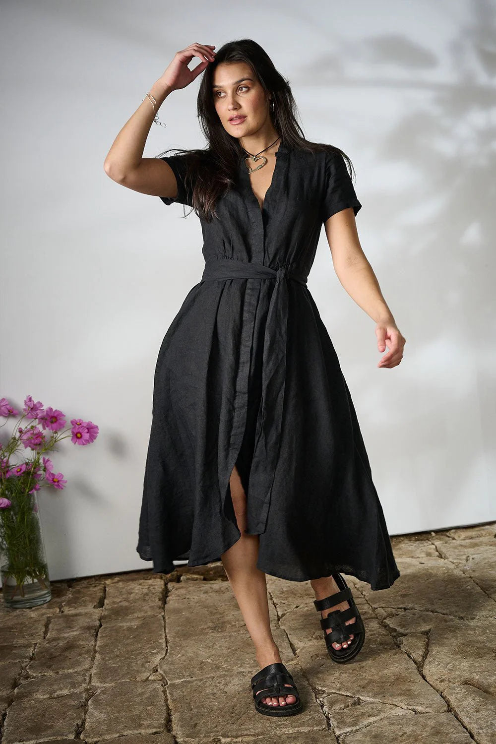 Ravello Dress - Black