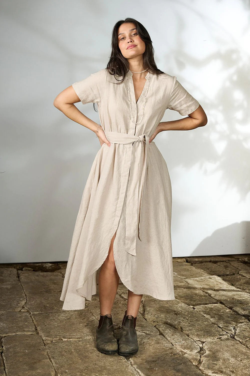 Ravello Dress - Natural