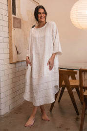 Eadie Malle Linen Dress - Carter Nutmeg