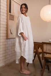 Eadie Malle Linen Dress - Carter Nutmeg