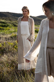 Desert Linen Duster - Natural