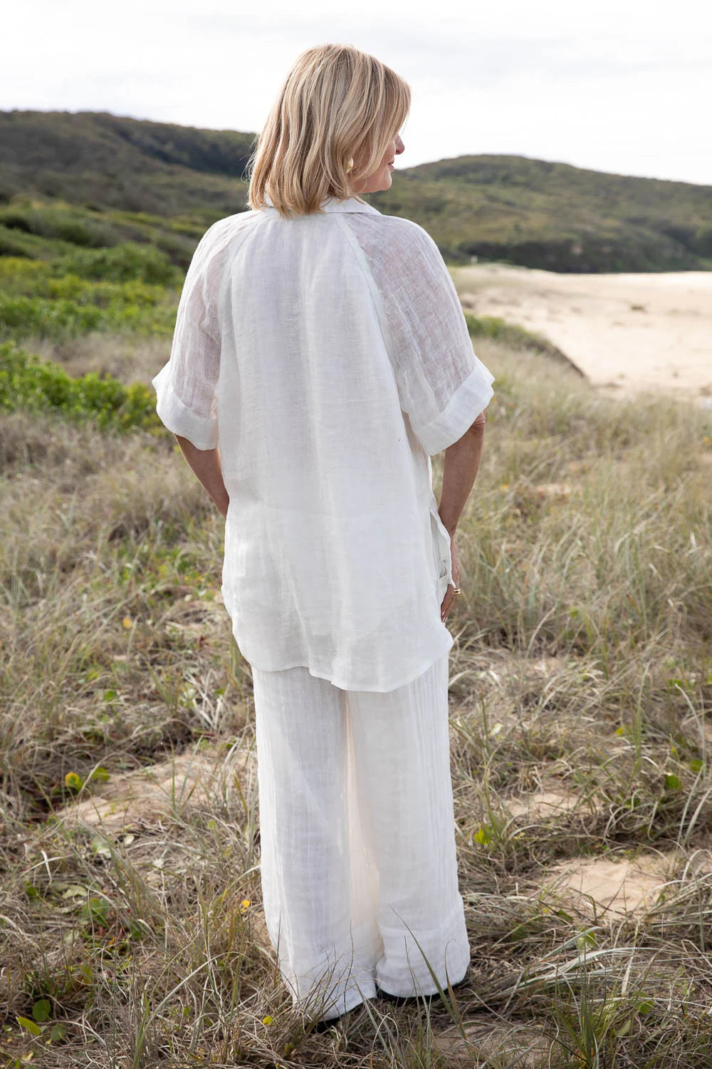 Arana Linen Shirt - Off White