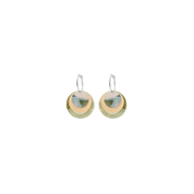 Kiasmin 2 Aura Three Circle Hoop Earrings