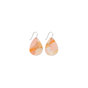 Kiasmin 2 Sunset Iconic Tear Drop Earrings