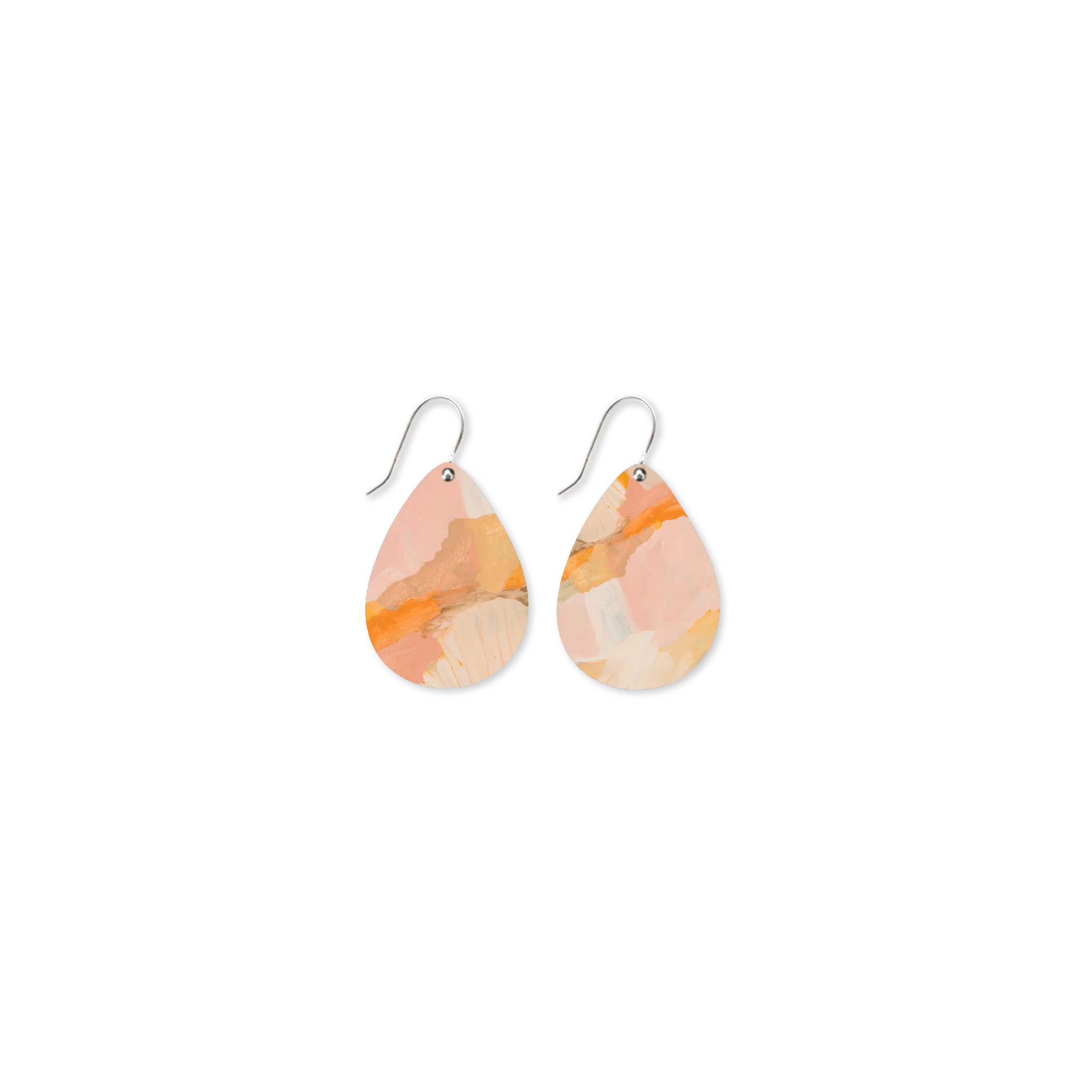 Kiasmin 2 Sunset Iconic Tear Drop Earrings