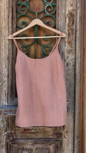 Bosa Cami - Clay Linen