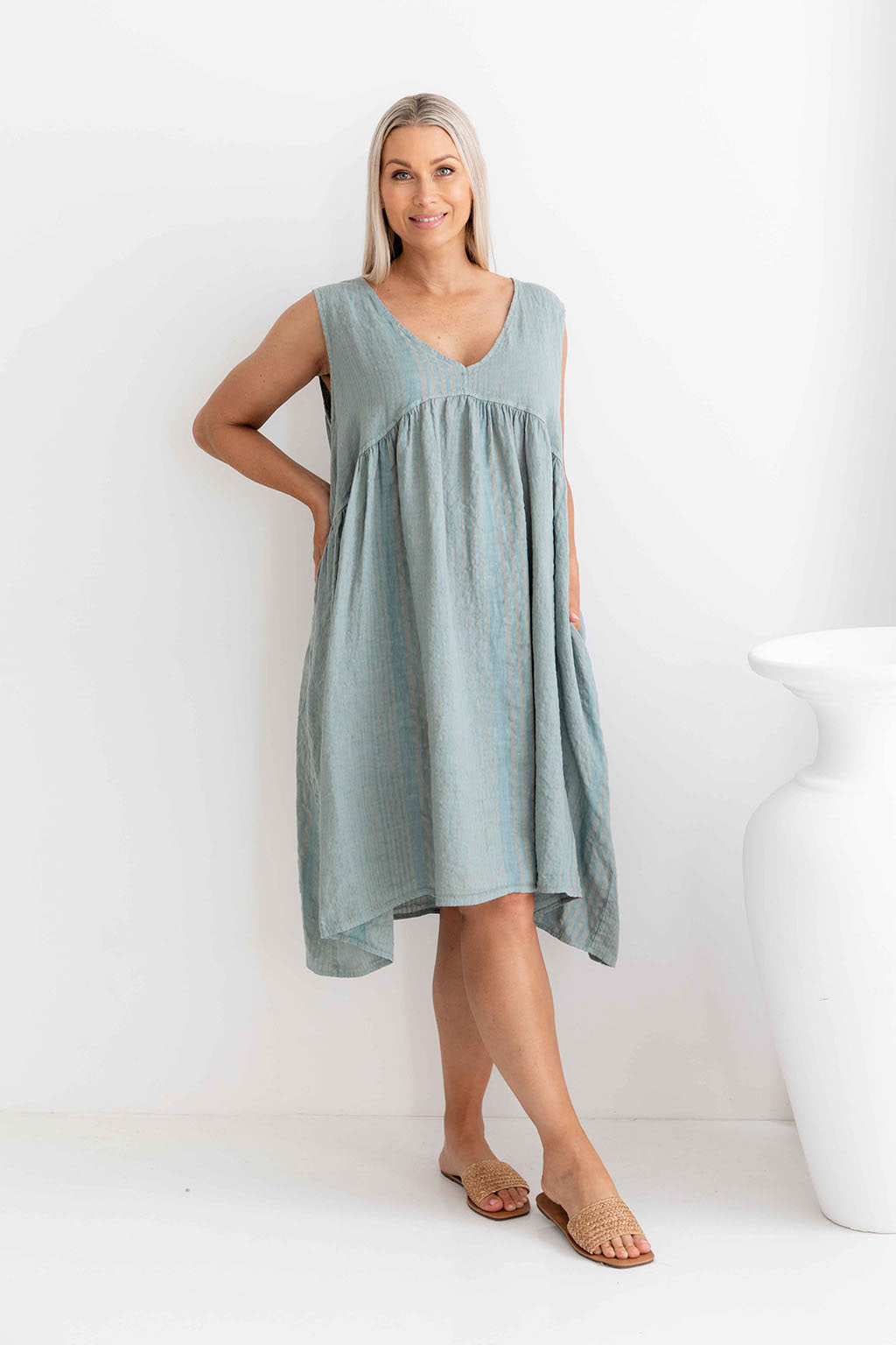 Aquila Dress - Blue