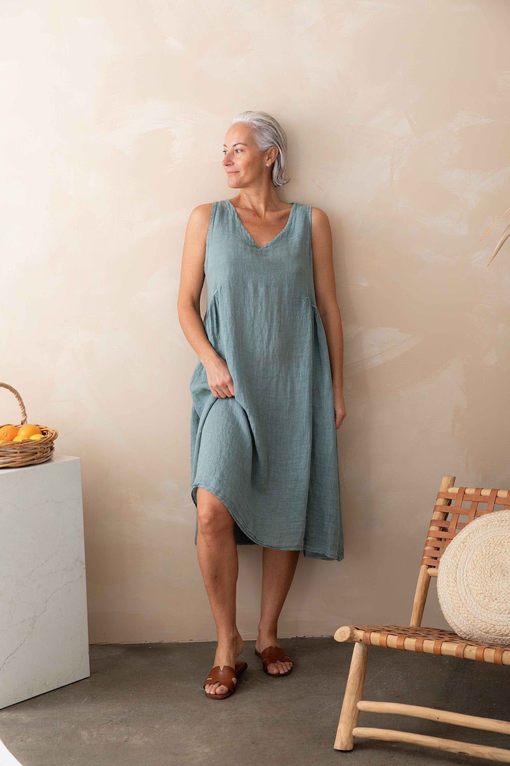 Padova Dress - Blue