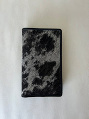 Cowhide Wallet - Buffalo B&W 2