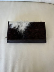 Cowhide Wallet New York Brown