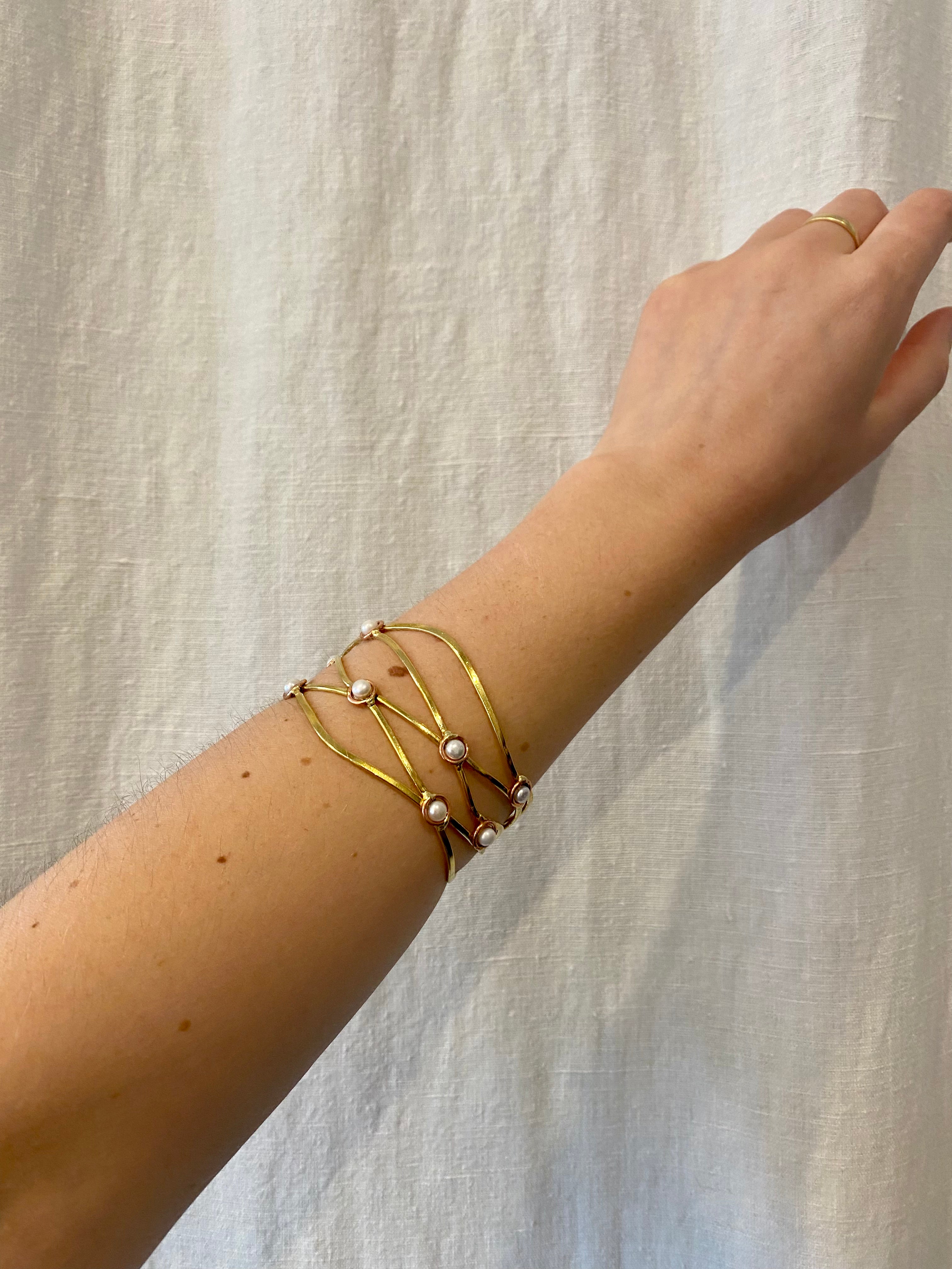 Constellation Wrist Cuff Pearls
