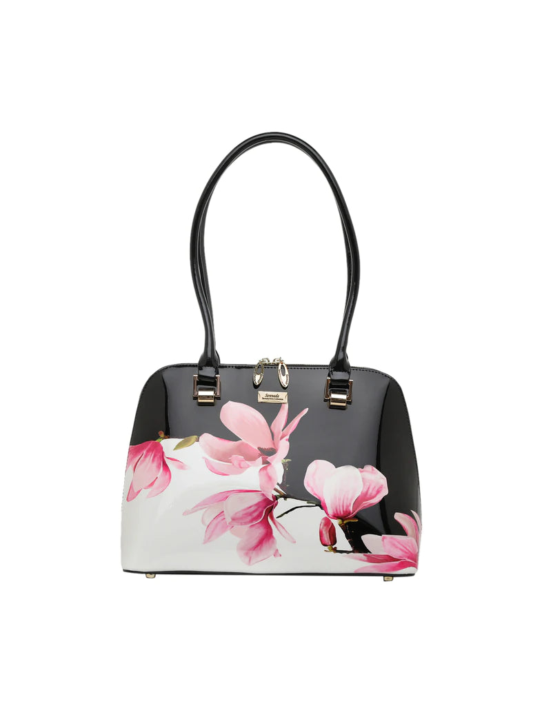 Magnolia Patent Leather Handbag